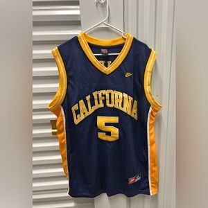 Jason Kidd California Golden Bears Basketball Jersey XXL Retro Vintage Jersey